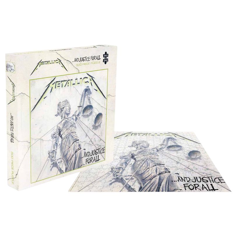 PUSSEL METALLICA ...AND JUSTICE FOR ALL 500 PIECE