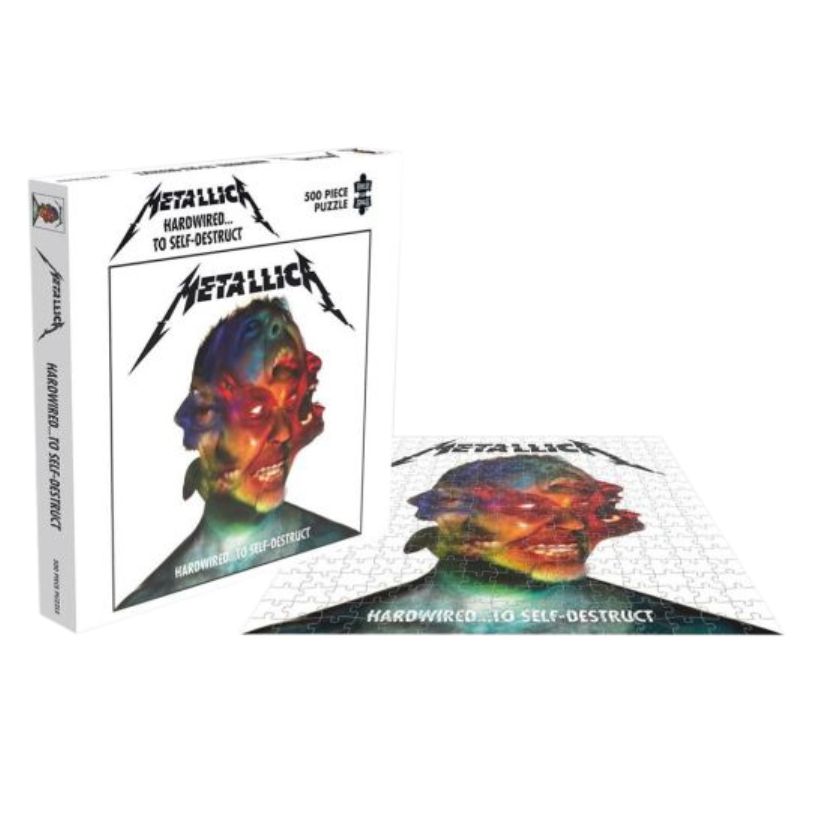 PUSSEL METALLICA HARDWIRED... TO SELF-DESTRUCT 500 PIECE
