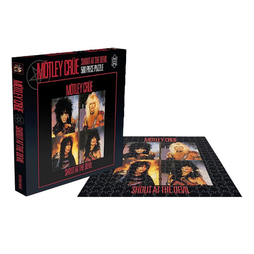 PUSSEL MÖTLEY CRUE SHOUT AT THE DEVIL 500 PIECE