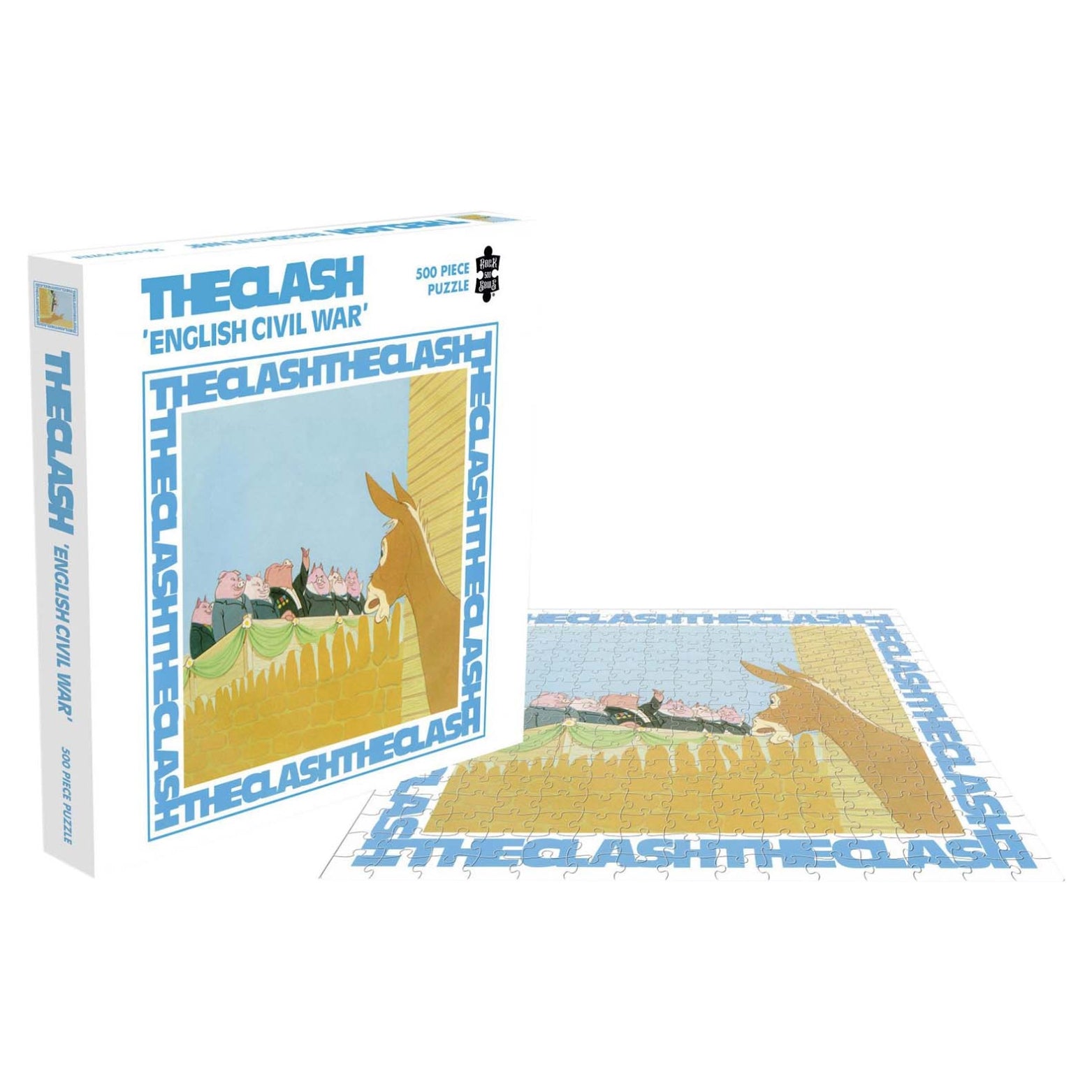 PUSSEL THE CLASH ENGLISH CIVIL WAR 500 PIECE