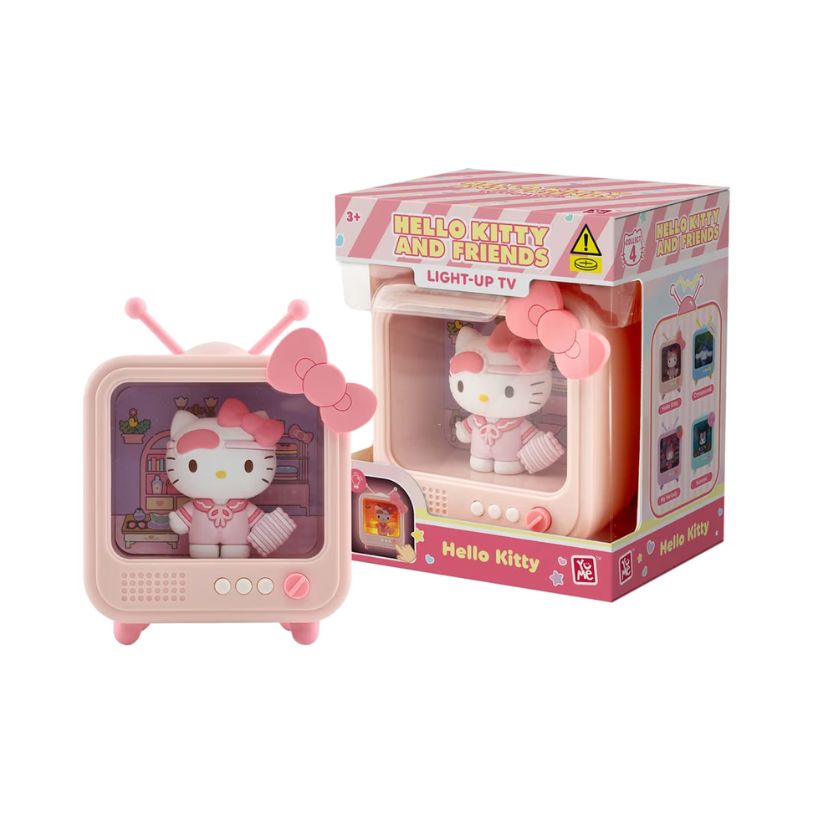 SANRIO BEDSIDE LIGHT TV SERIES MINI FIGURES HELLO KITTY & FRIENDS HELLO KITTY 8cm