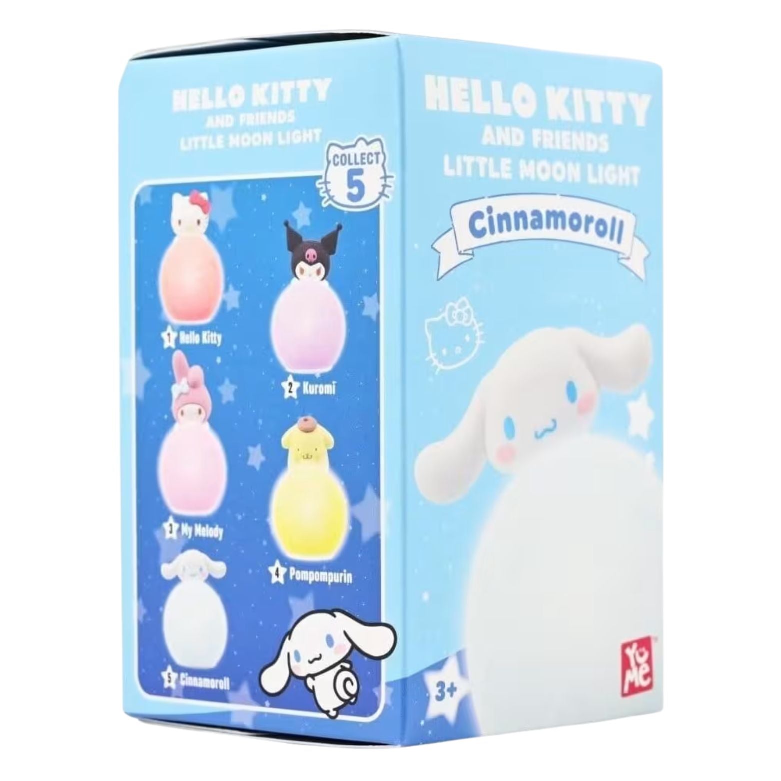SANRIO LITTLE MOON LIGHT HELLO KITTY & FRIENDS CINNAMOROLL