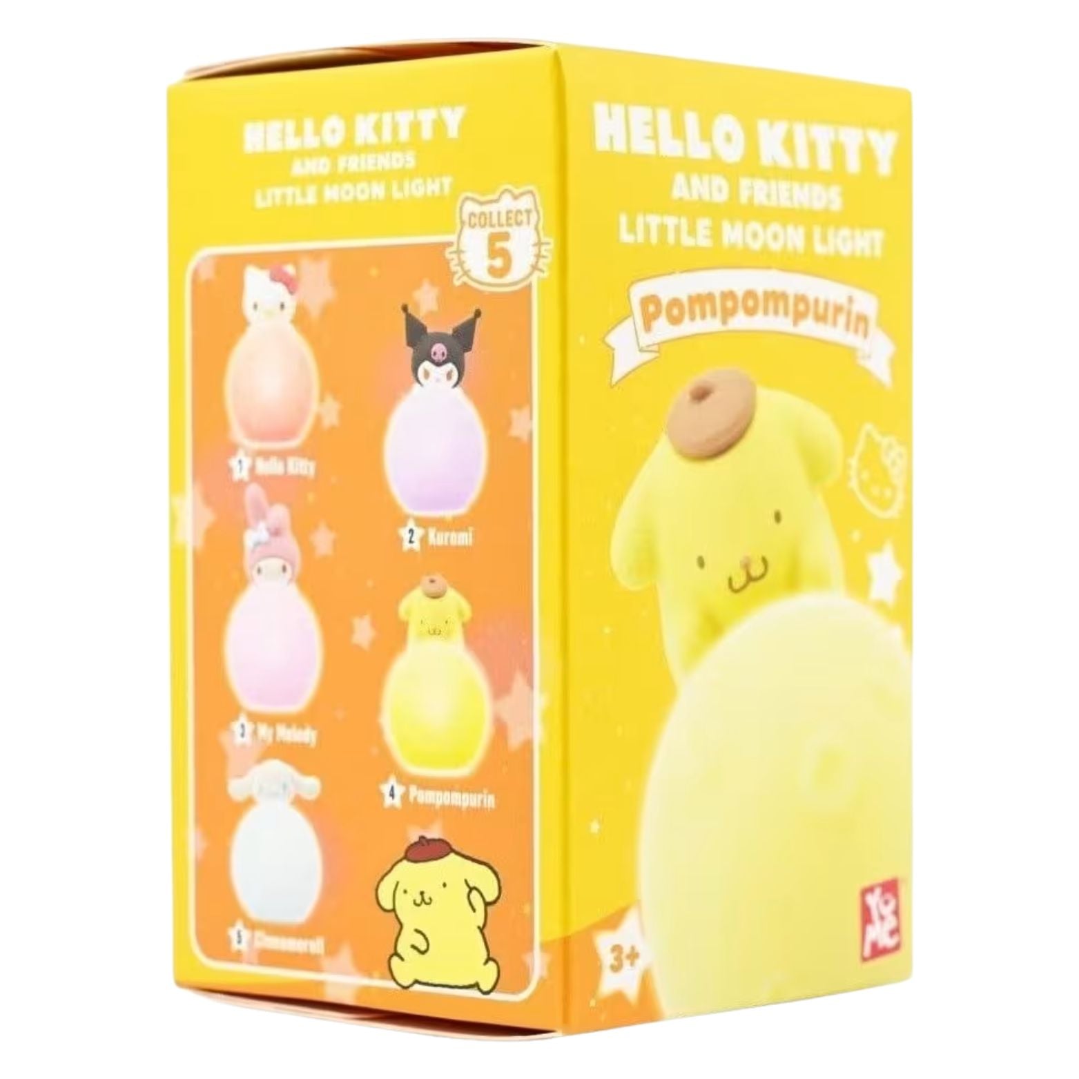 SANRIO LITTLE MOON LIGHT HELLO KITTY & FRIENDS POMPOMPURIN