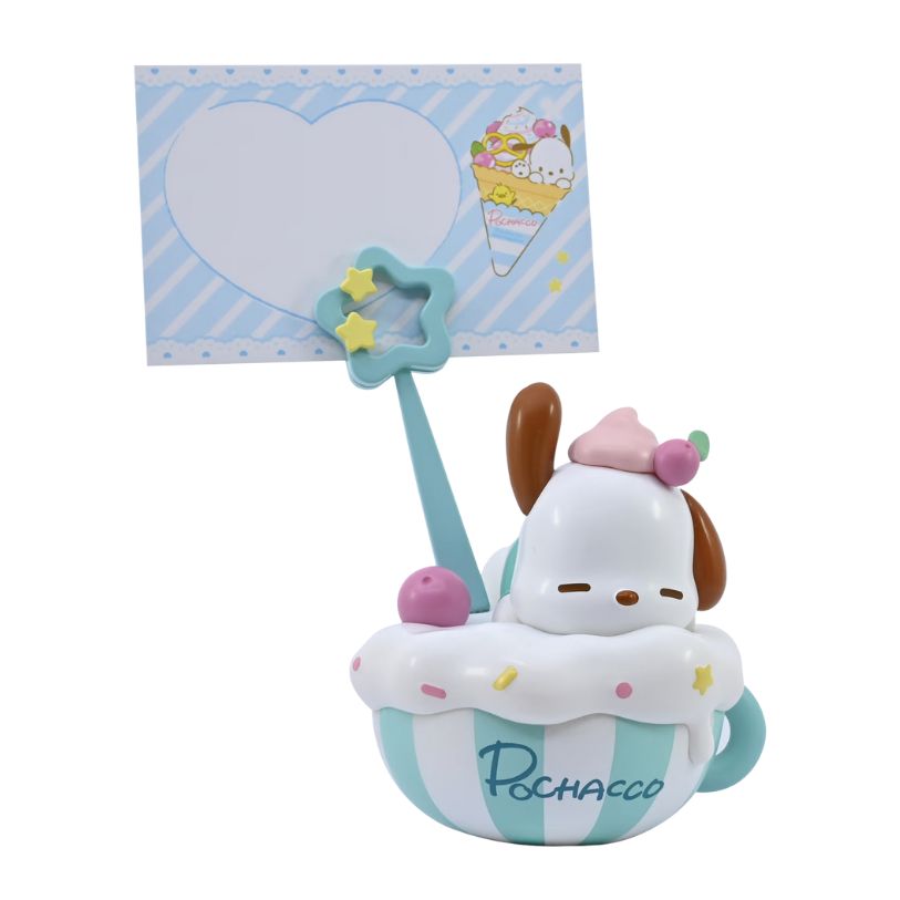 SANRIO MEMO STAND PARTY TIME SERIES HELLO KITTY & FRIENDS POCHACCO