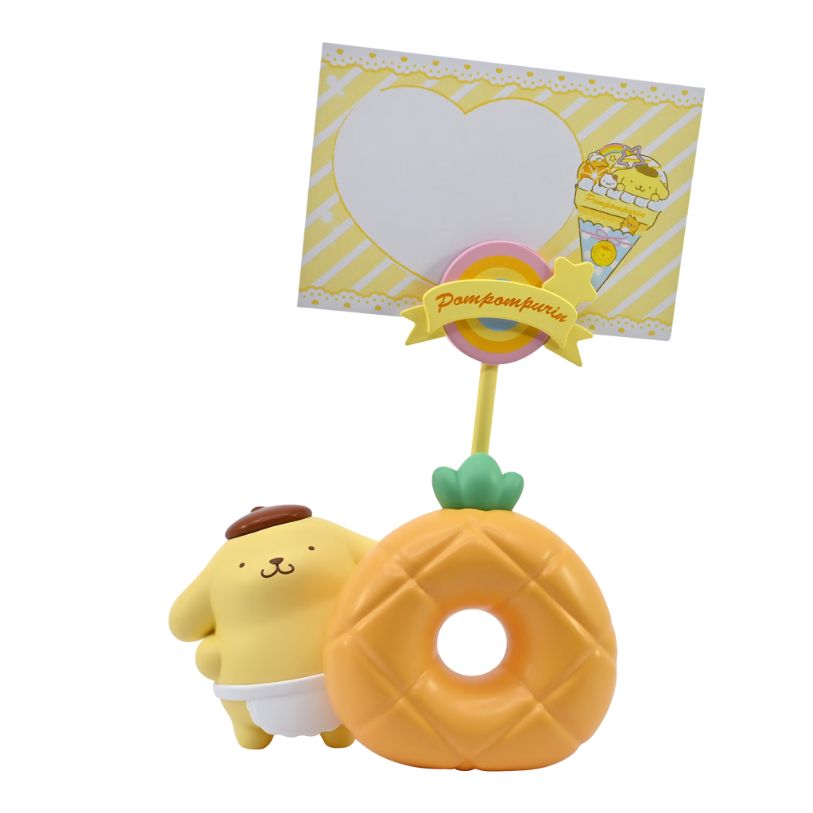 SANRIO MEMO STAND PARTY TIME SERIES HELLO KITTY & FRIENDS POMPOMPURIN