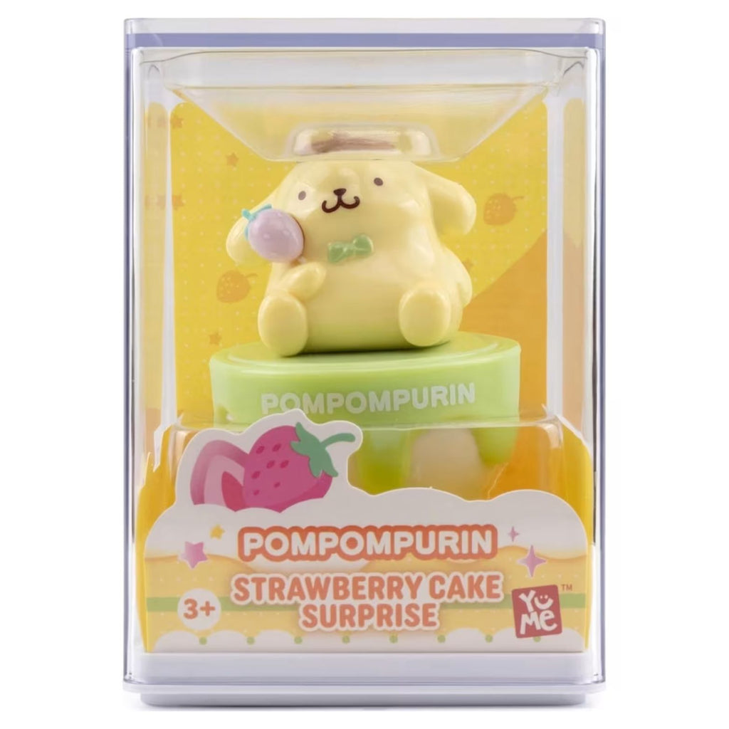 SANRIO MINI FIGURES HELLO KITTY & FRIENDS CAKE SURPRISE POMPOMPURIN