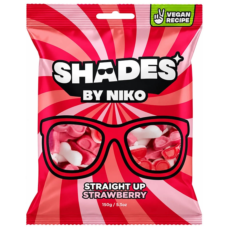 SHADES BY NIKO STRAIGHT UP STRAWBERRY 150g