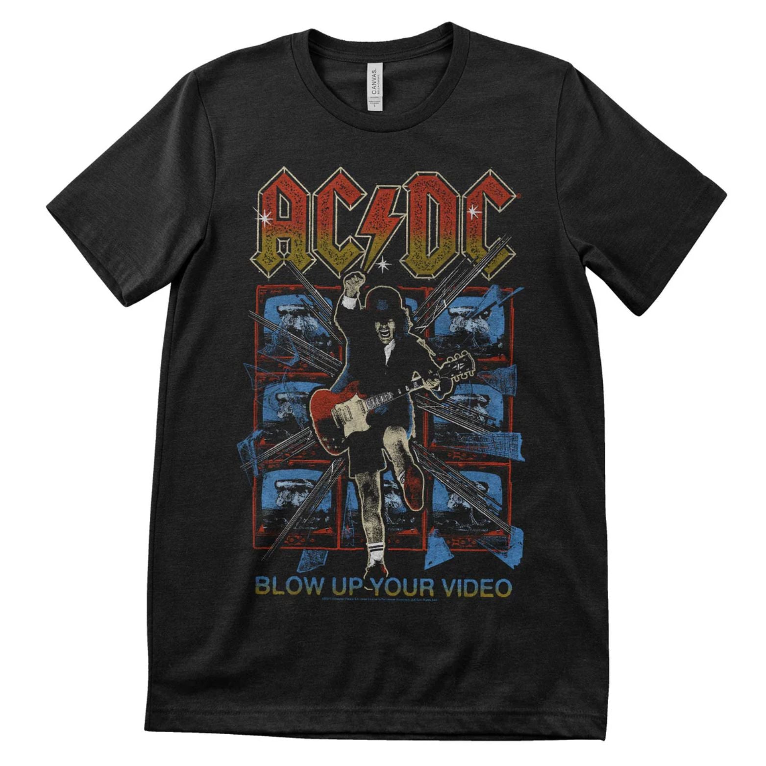 T-SHIRT AC/DC BLOW UP YOUR VIDEO