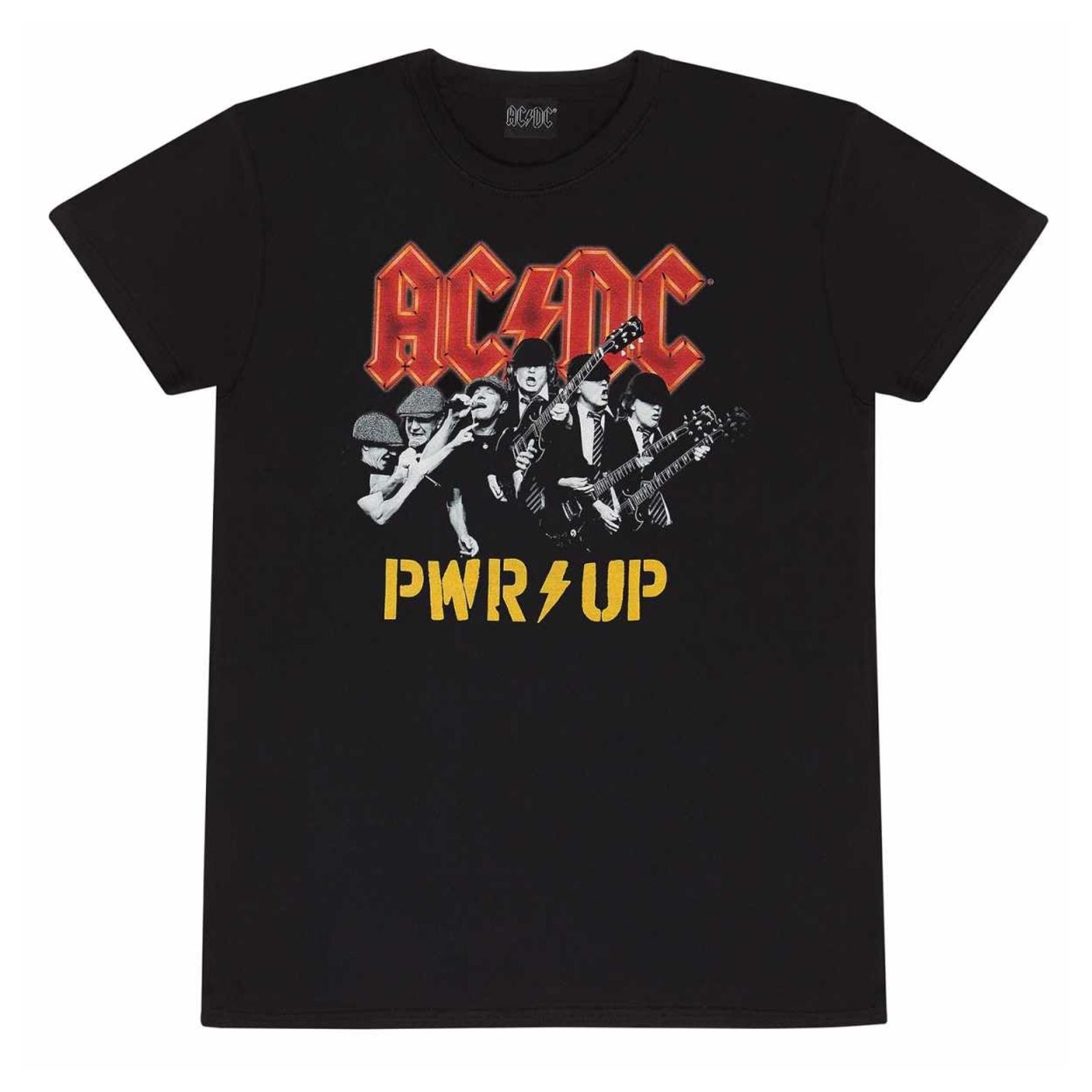 T-SHIRT AC/DC POWER UP BAND PICTURE