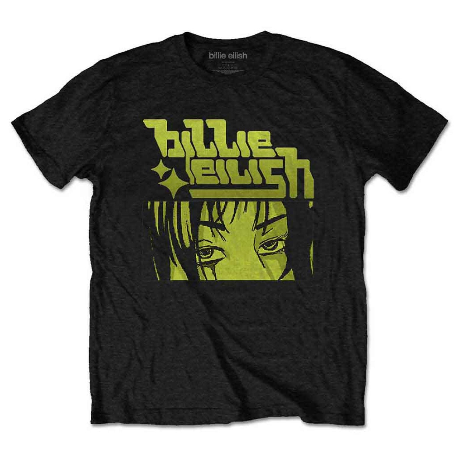 T-SHIRT BILLIE EILISH ANIME LOGO