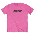 T-SHIRT BILLIE EILISH RACER LOGO PINK