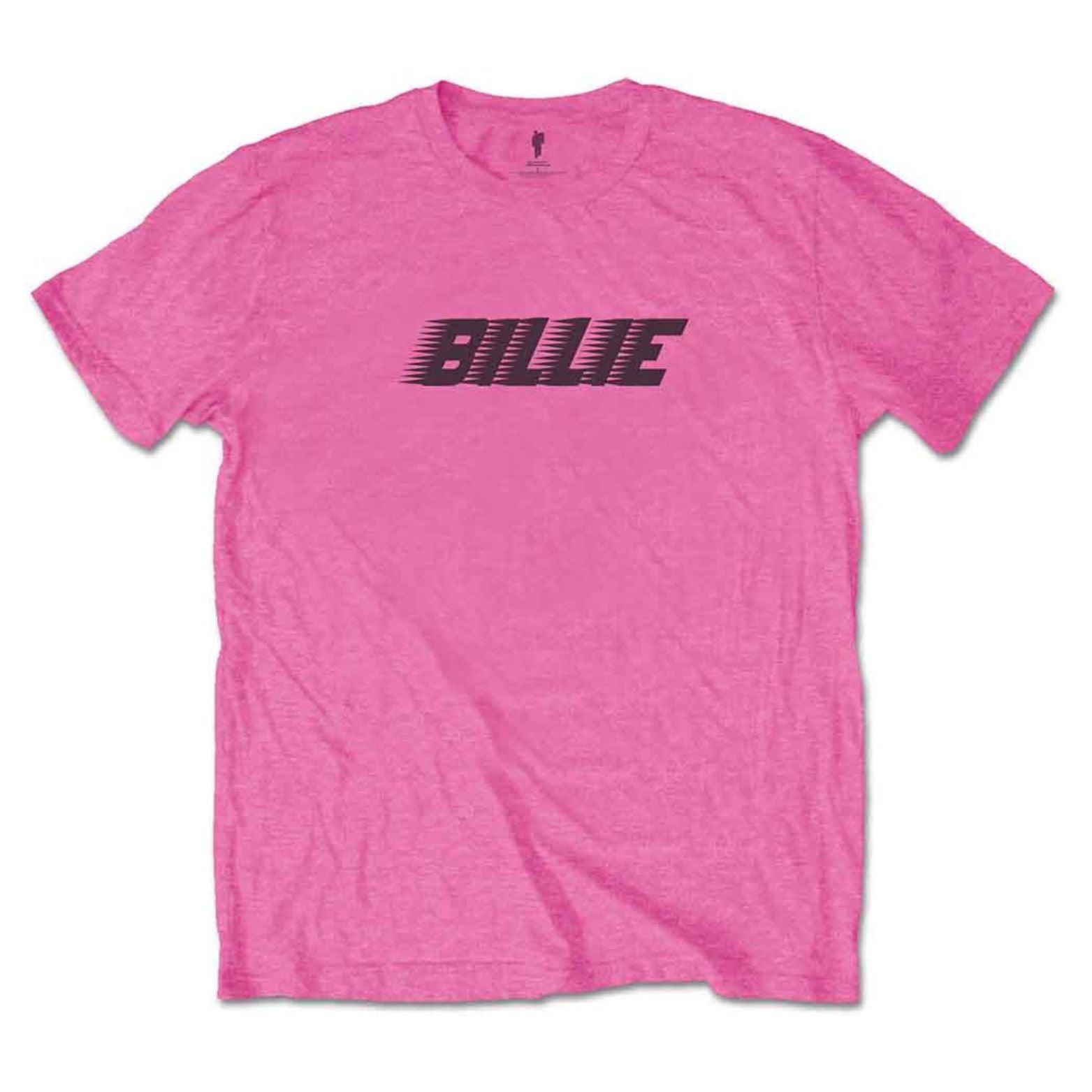 T-SHIRT BILLIE EILISH RACER LOGO PINK