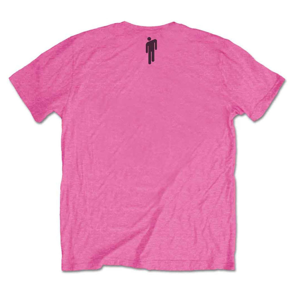 T-SHIRT BILLIE EILISH RACER LOGO PINK