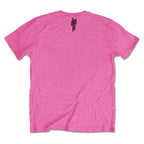 T-SHIRT BILLIE EILISH RACER LOGO PINK