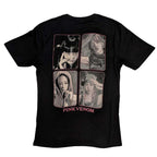 T-SHIRT BLACK PINK VENOM GROUP PHOTO SIZE-XXL