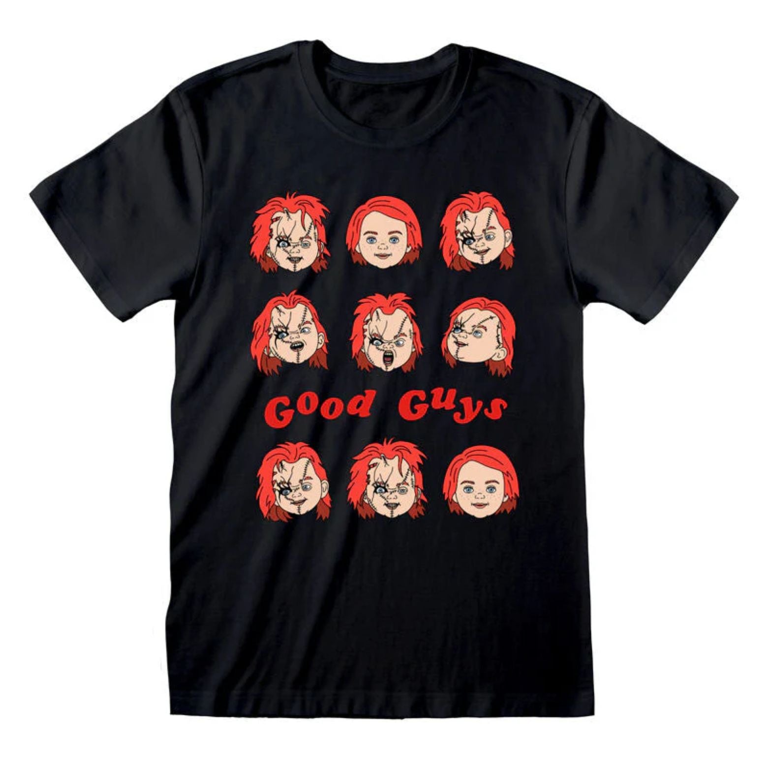 T-SHIRT CHILD'S PLAY EXPRESSIONS OF CHUCKY