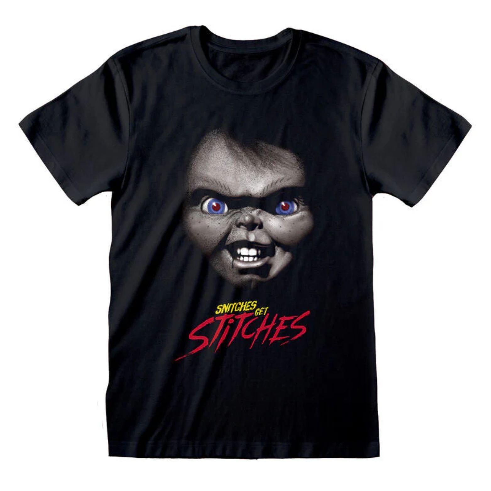 T-SHIRT CHILD'S PLAY SNITCHES GET STITCHES
