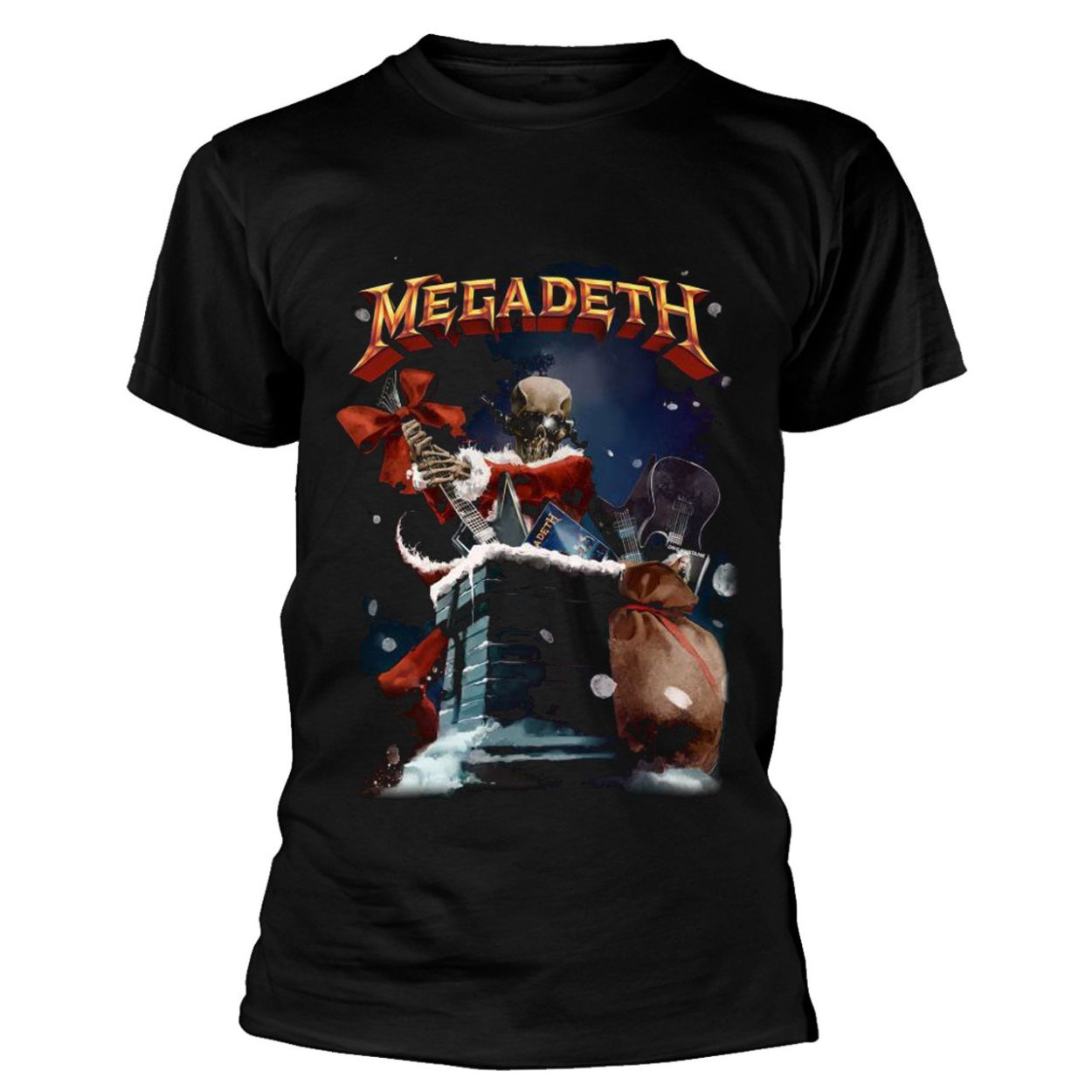 T-SHIRT CHRISTMAS MEGADETH SIZE-XL