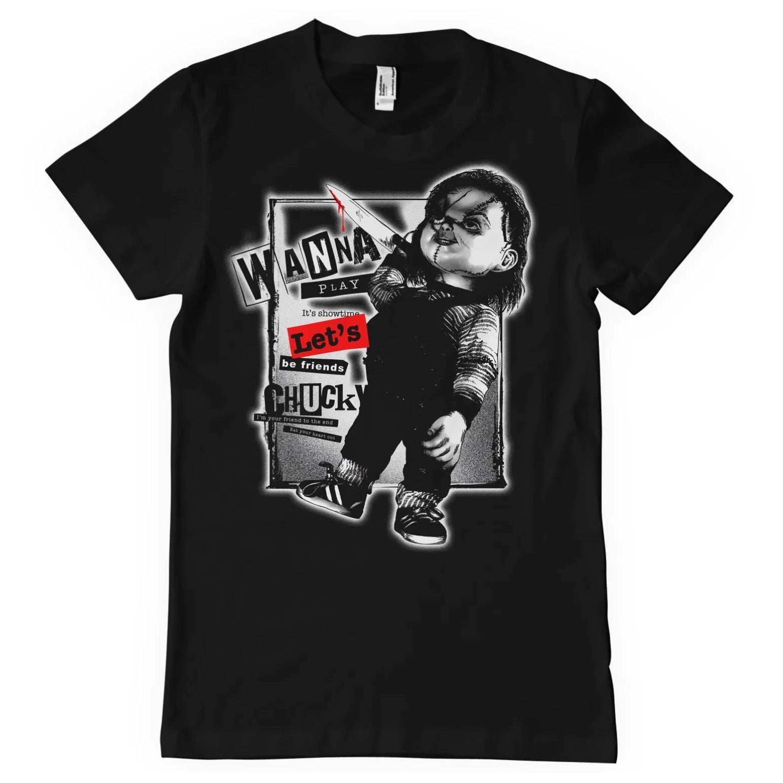 T-SHIRT CHUCKY LET'S BE FRIENDS