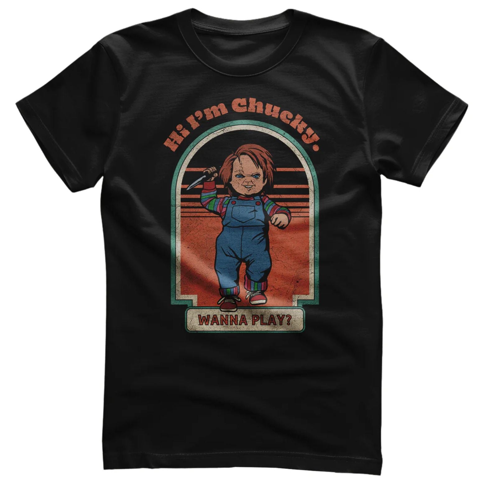 T-SHIRT CHUCKY WANNA PLAY?