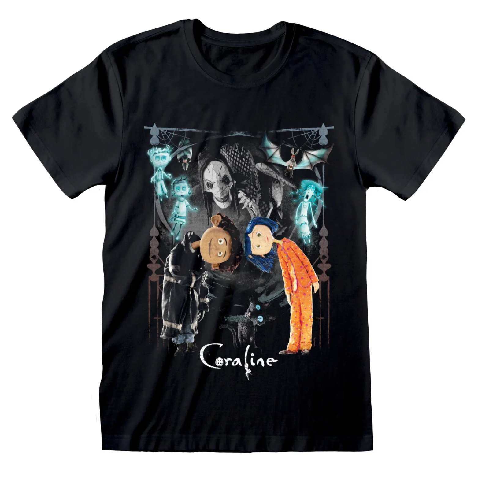 T-SHIRT CORALINE CHARACTER GROUP