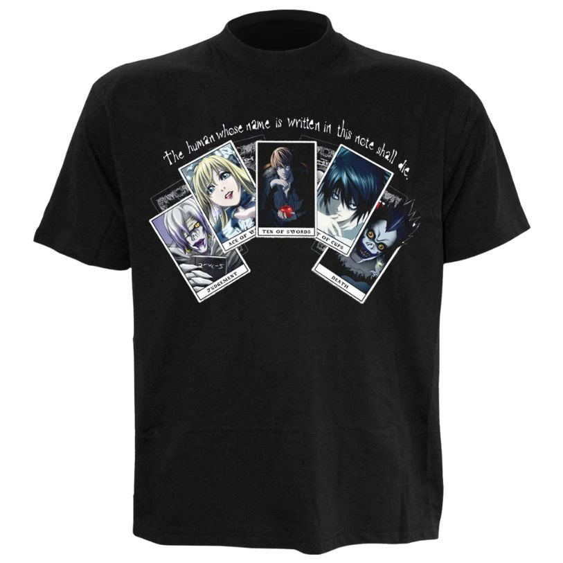 T-SHIRT DEATH NOTE PLAYING CARDS