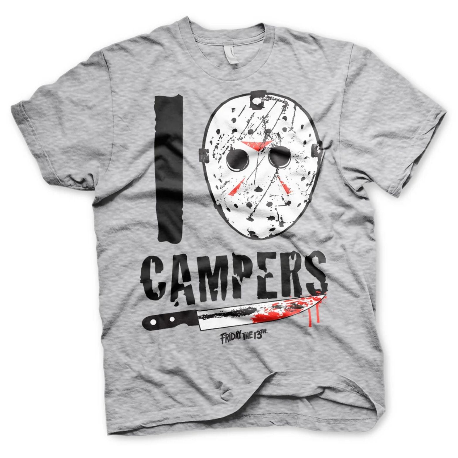 T-SHIRT FRIDAY 13TH I JASON CAMPERS