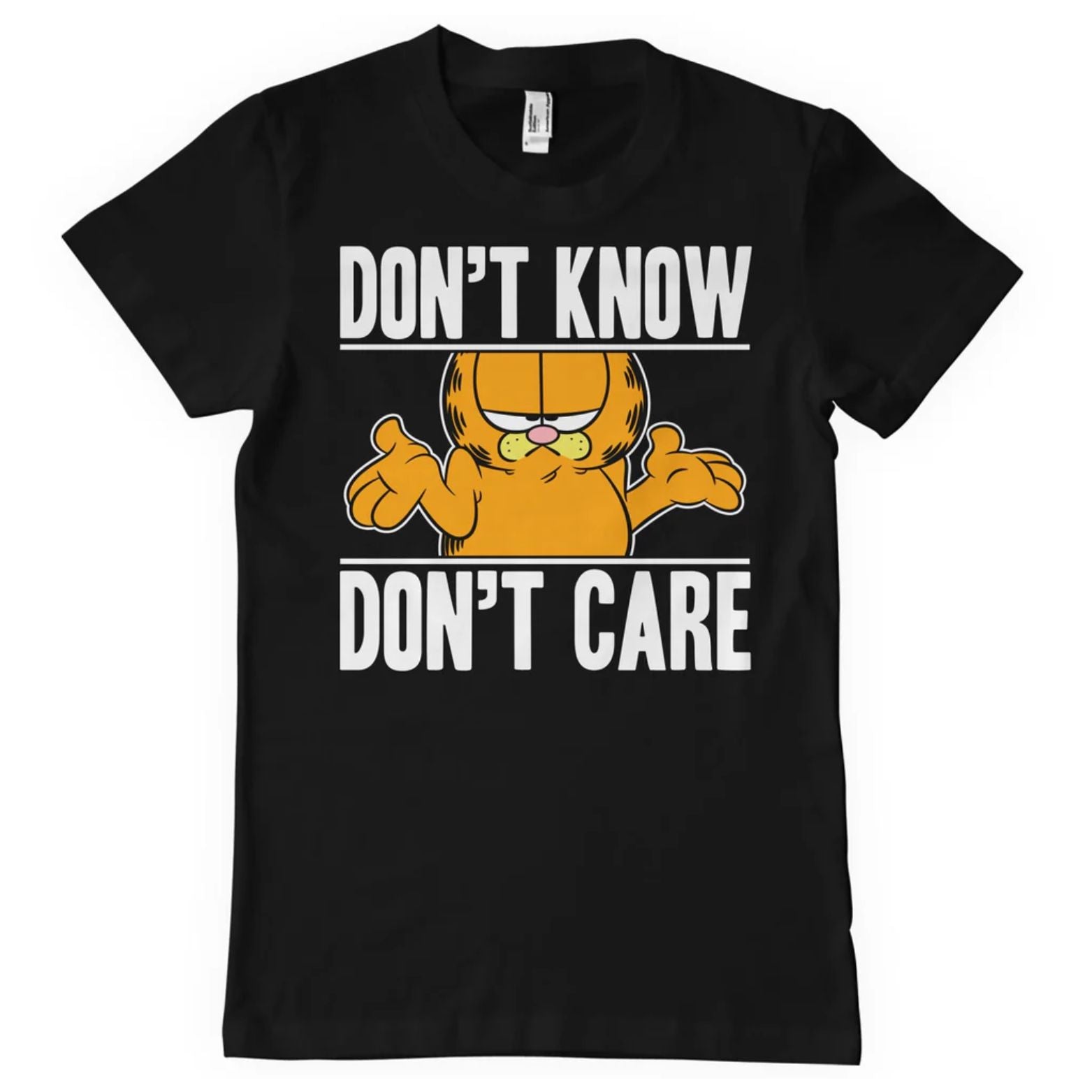 T-SHIRT GARFIELD DON'T KNOW