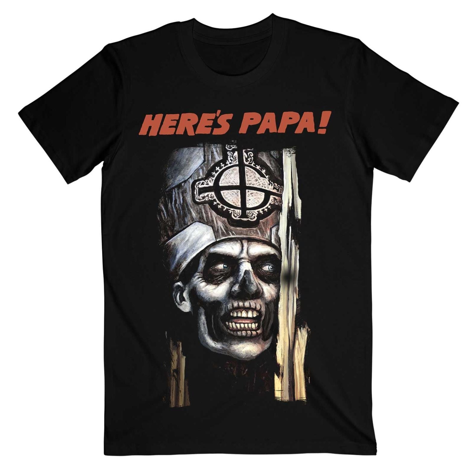 T-SHIRT GHOST HERE'S PAPA