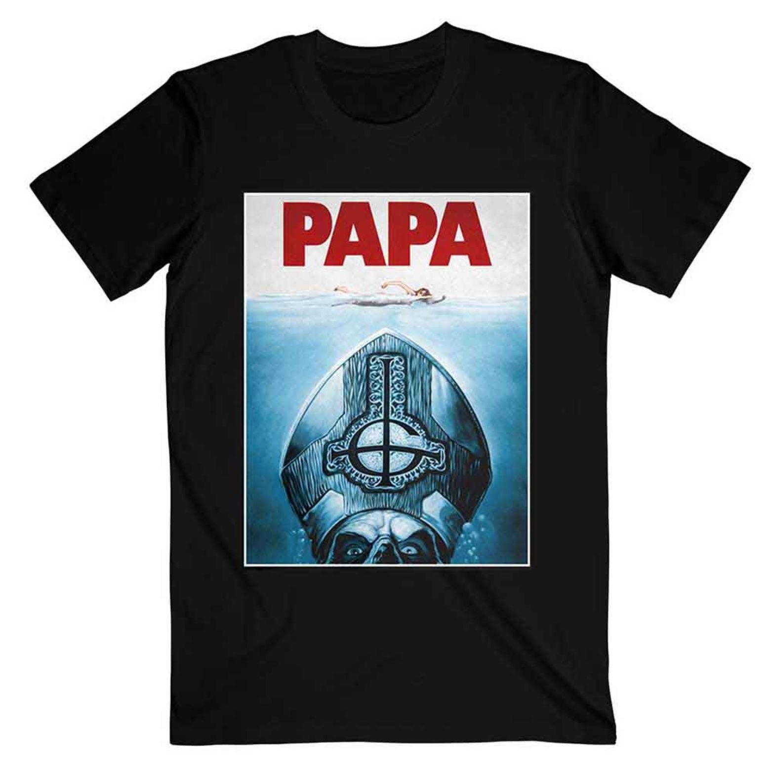 T-SHIRT GHOST PAPA JAWS