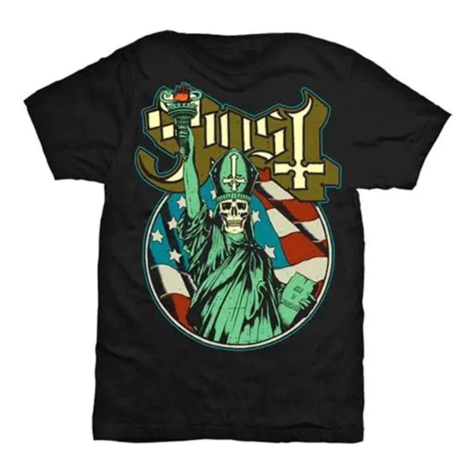 T-SHIRT GHOST STATUE OF LIBERTY