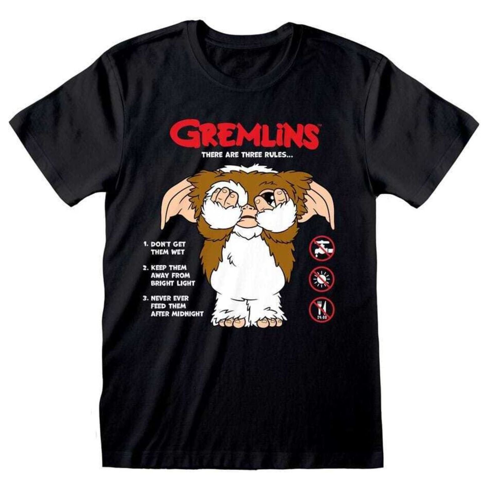 T-SHIRT GREMLINS THE RULES