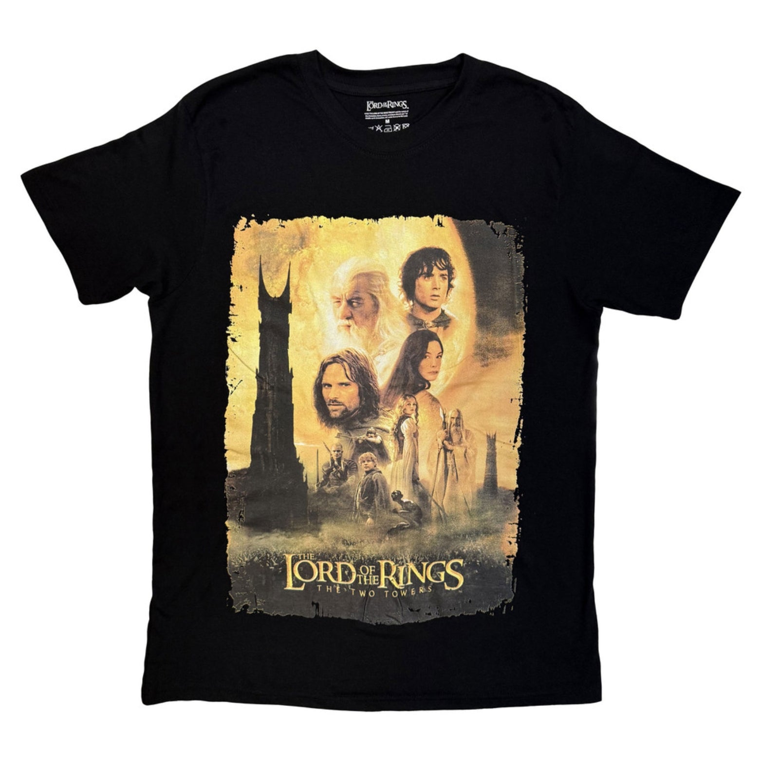 T-SHIRT LORD OF THE RINGS THE TWO TOWERS