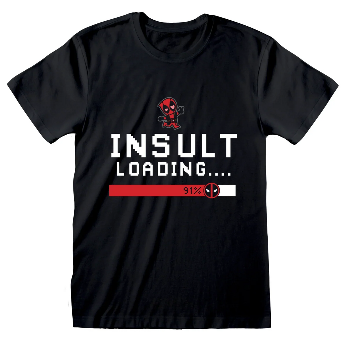 T-SHIRT MARVEL DEADPOOL INSULT LOADING