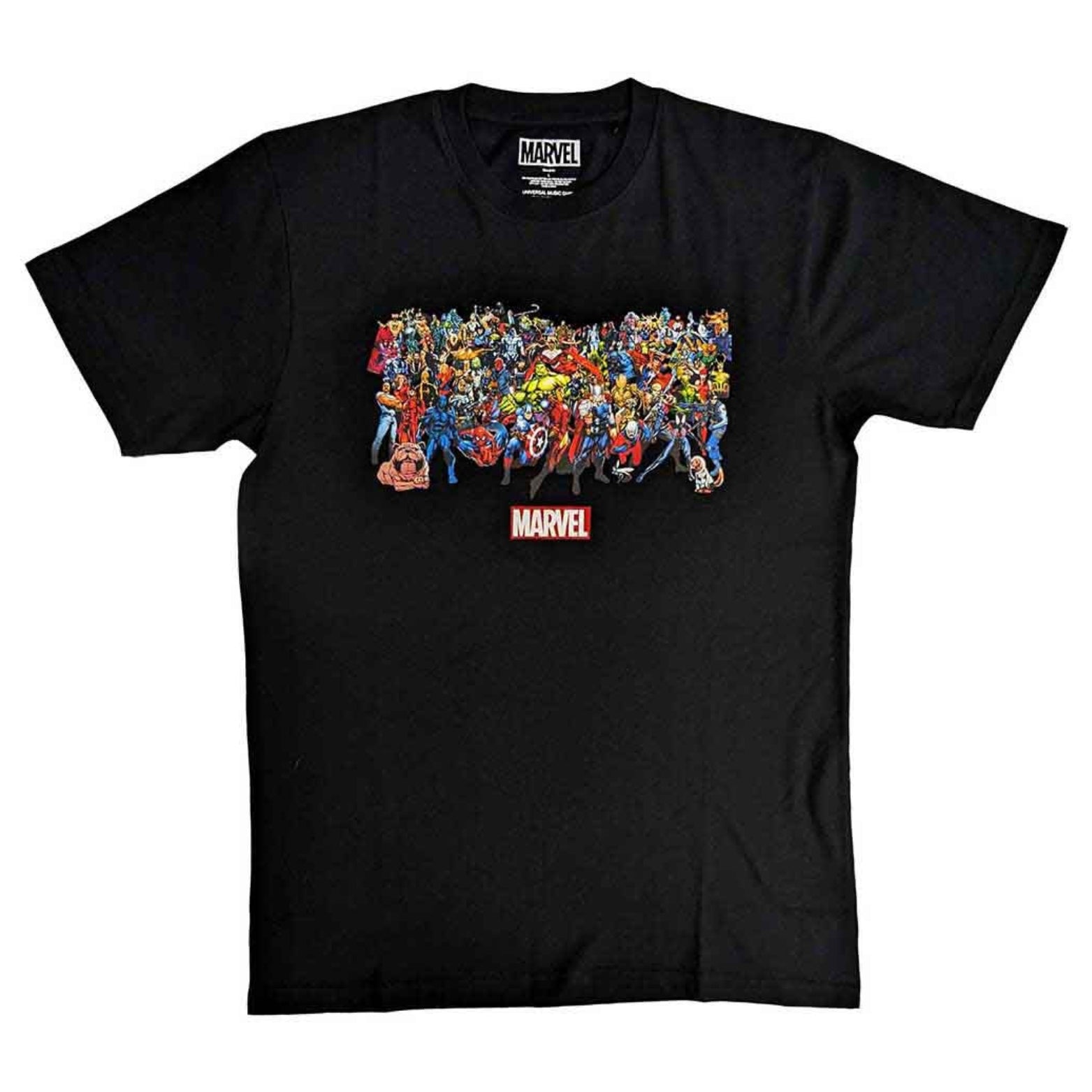 T-SHIRT MARVEL FULL CHARACTERS