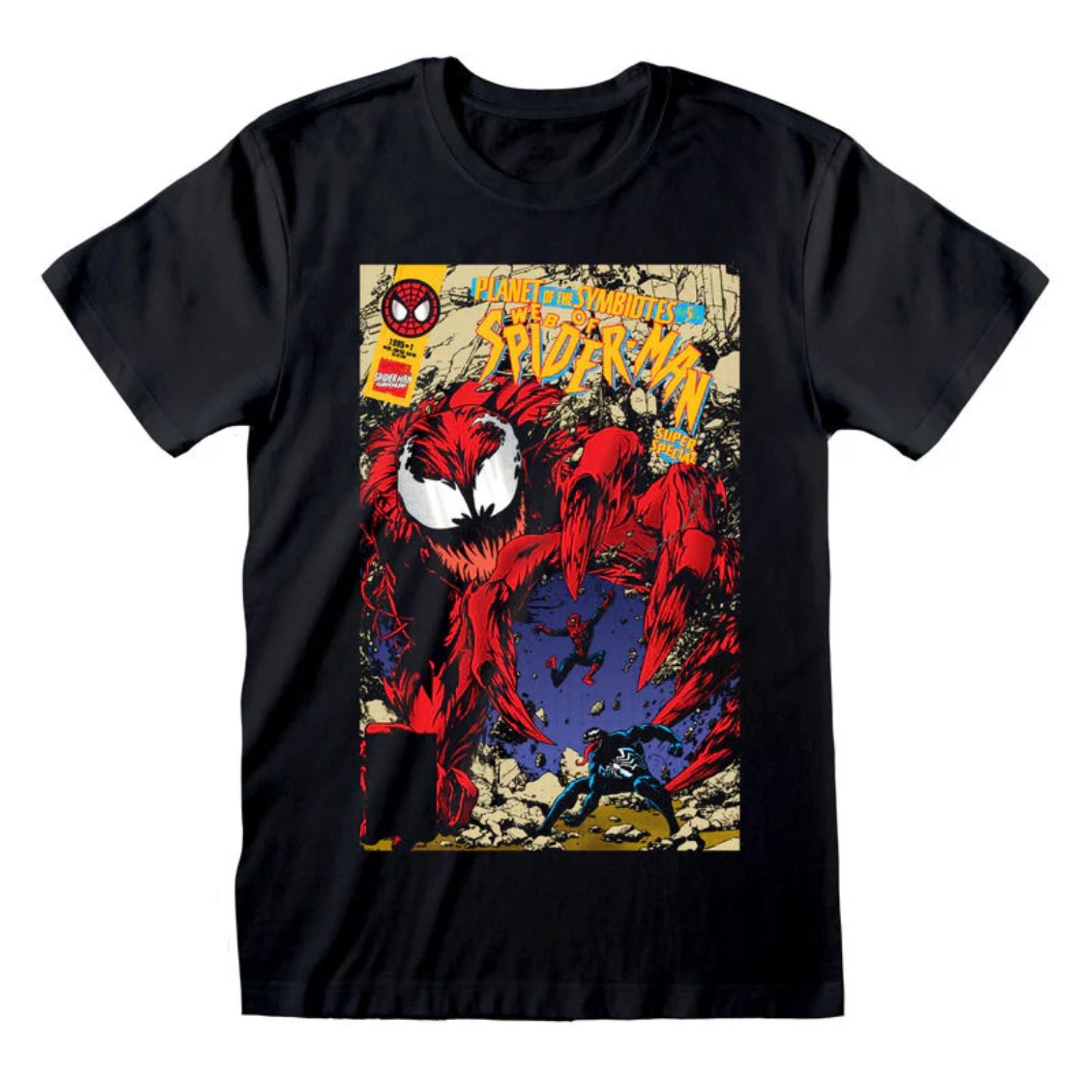 T-SHIRT MARVEL SPIDER-MAN CARNAGE COVER