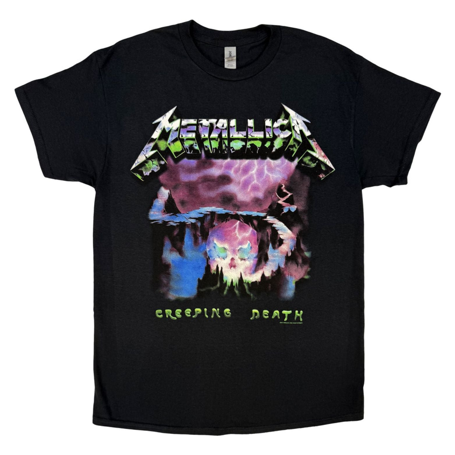 T-SHIRT METALLICA CREEPING DEATH