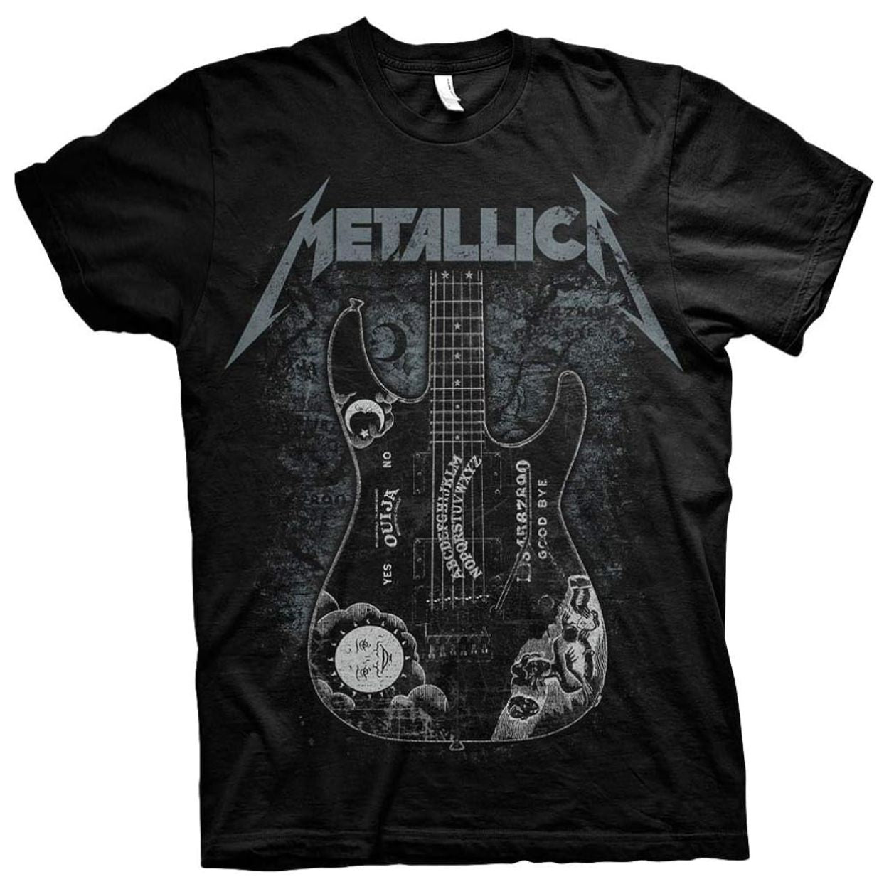 T-SHIRT METALLICA KIRK HAMMETT OUIJA BOARD GUITAR SIZE-XL