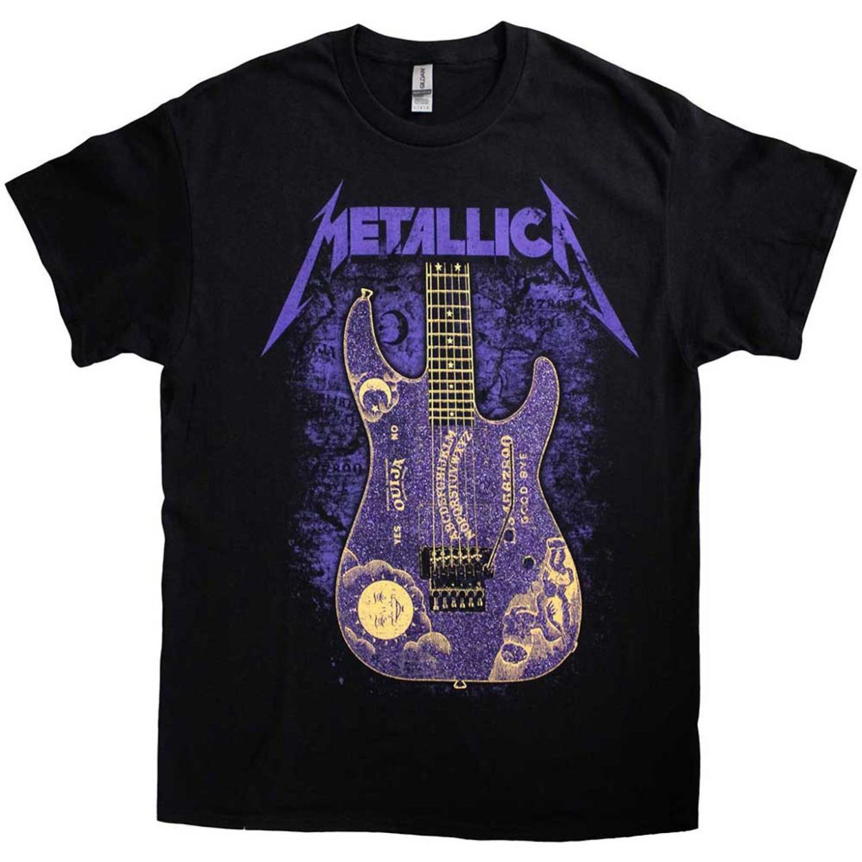 T-SHIRT METALLICA OUIJA PURPLE SIZE-XXL