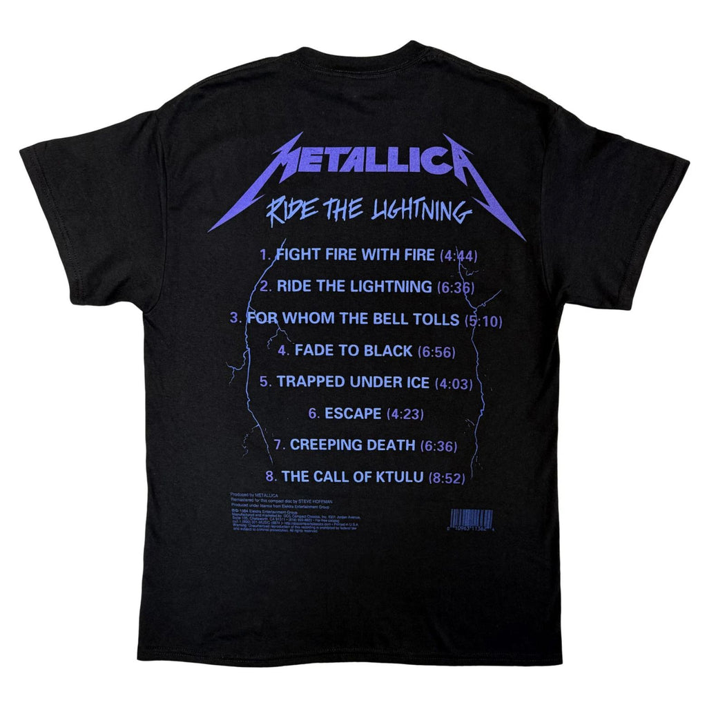 T-SHIRT METALLICA RIDE THE LIGHTNING