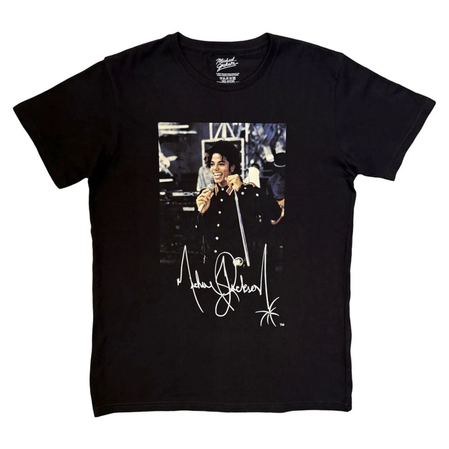 T-SHIRT T-SHIRT MICHAEL JACKSON SIGNATURE