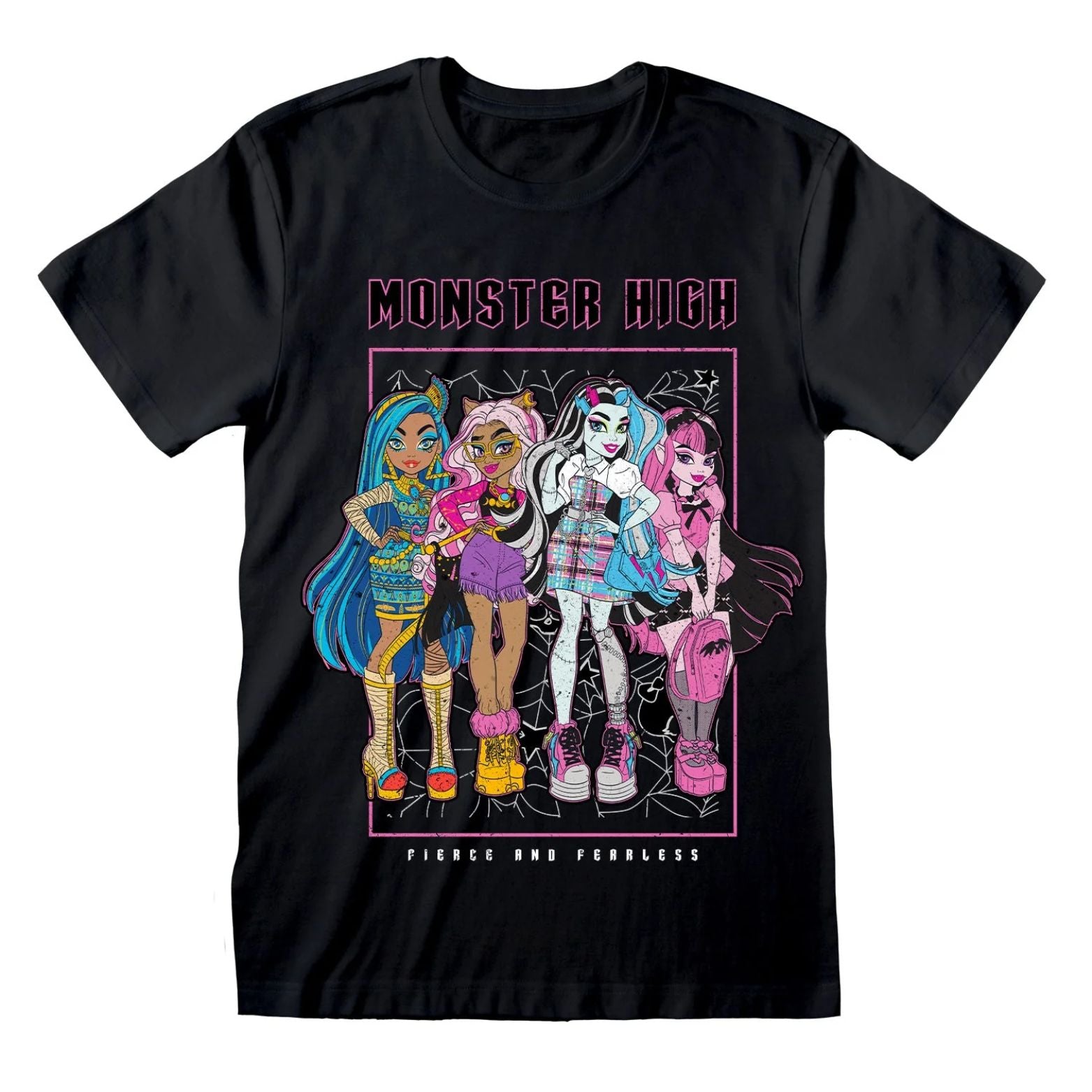 T-SHIRT MONSTER HIGH FIERCE AND FEARLESS