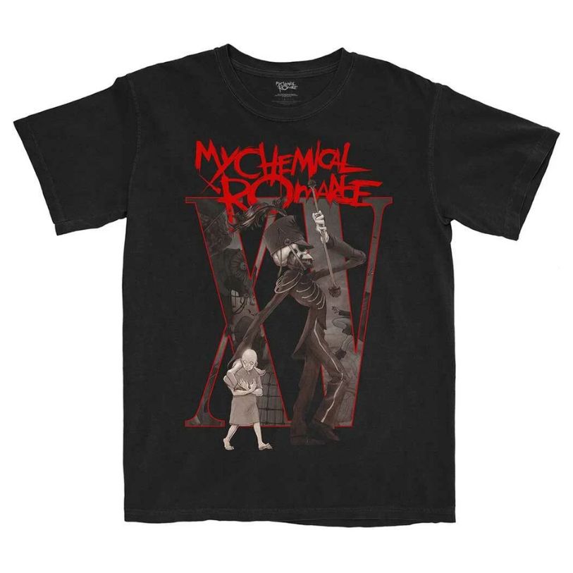 T-SHIRT MY CHEMICAL ROMANCE XV PARADE SIZE-XL