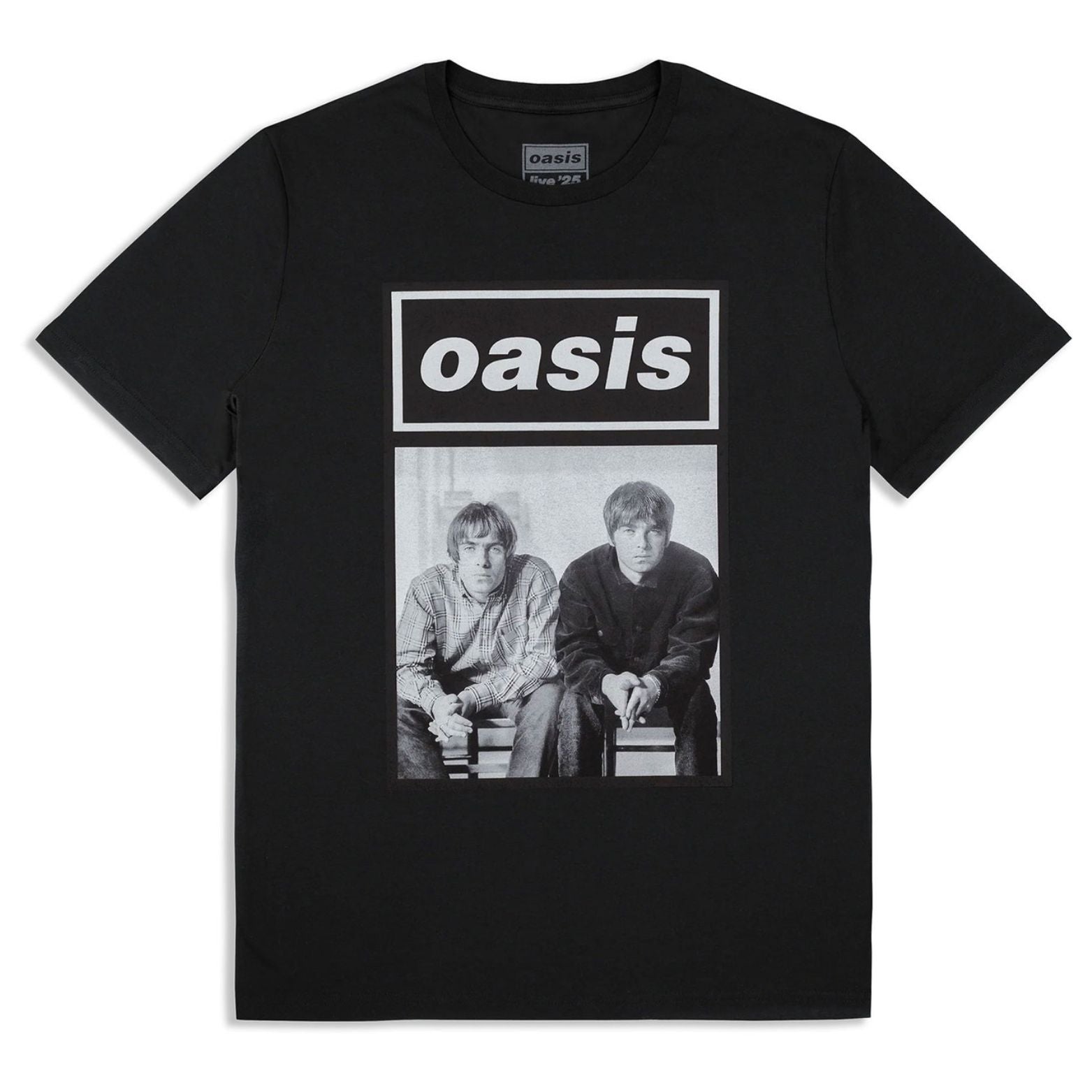 T-SHIRT OASIS WONDERWALL LIVE 25 WORLD TOUR
