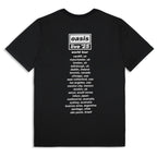T-SHIRT OASIS WONDERWALL LIVE 25 WORLD TOUR