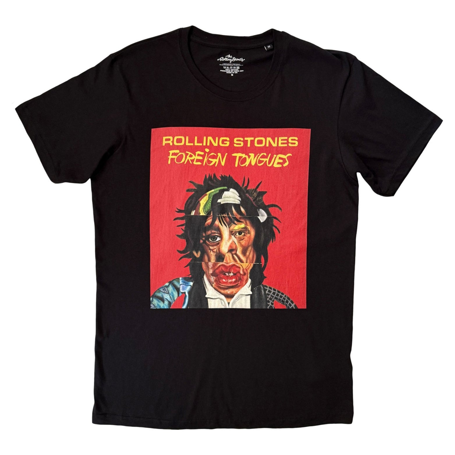 T-SHIRT ROLLING STONES FOREIGN TONGUES