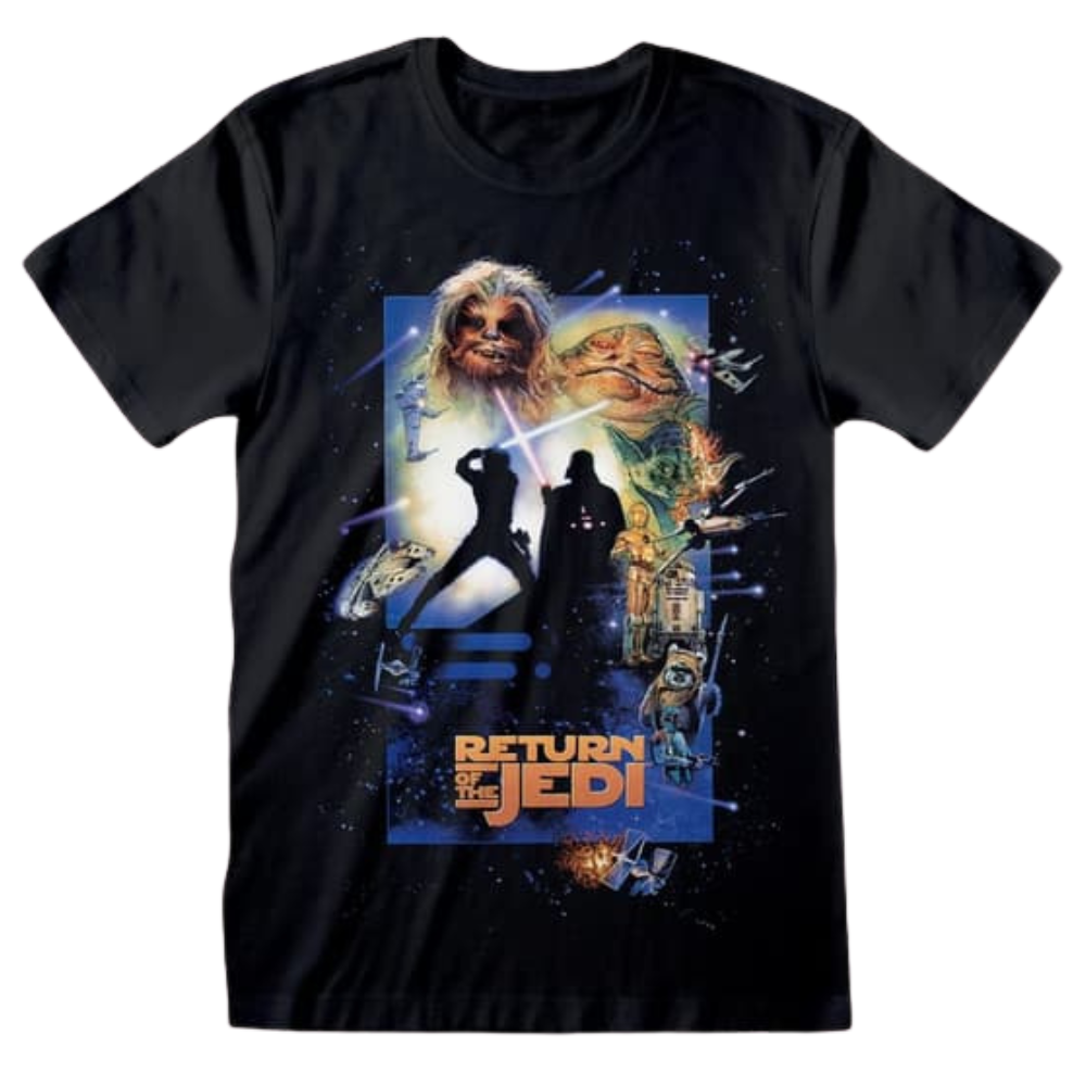 T-SHIRT STAR WARS CLASSIC RETURN OF THE JEDI SIZE-M