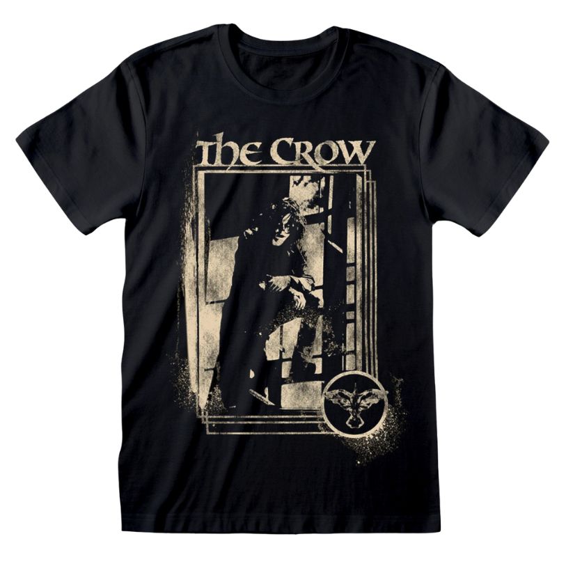 T-SHIRT THE CROW WINDOW SIZE-S