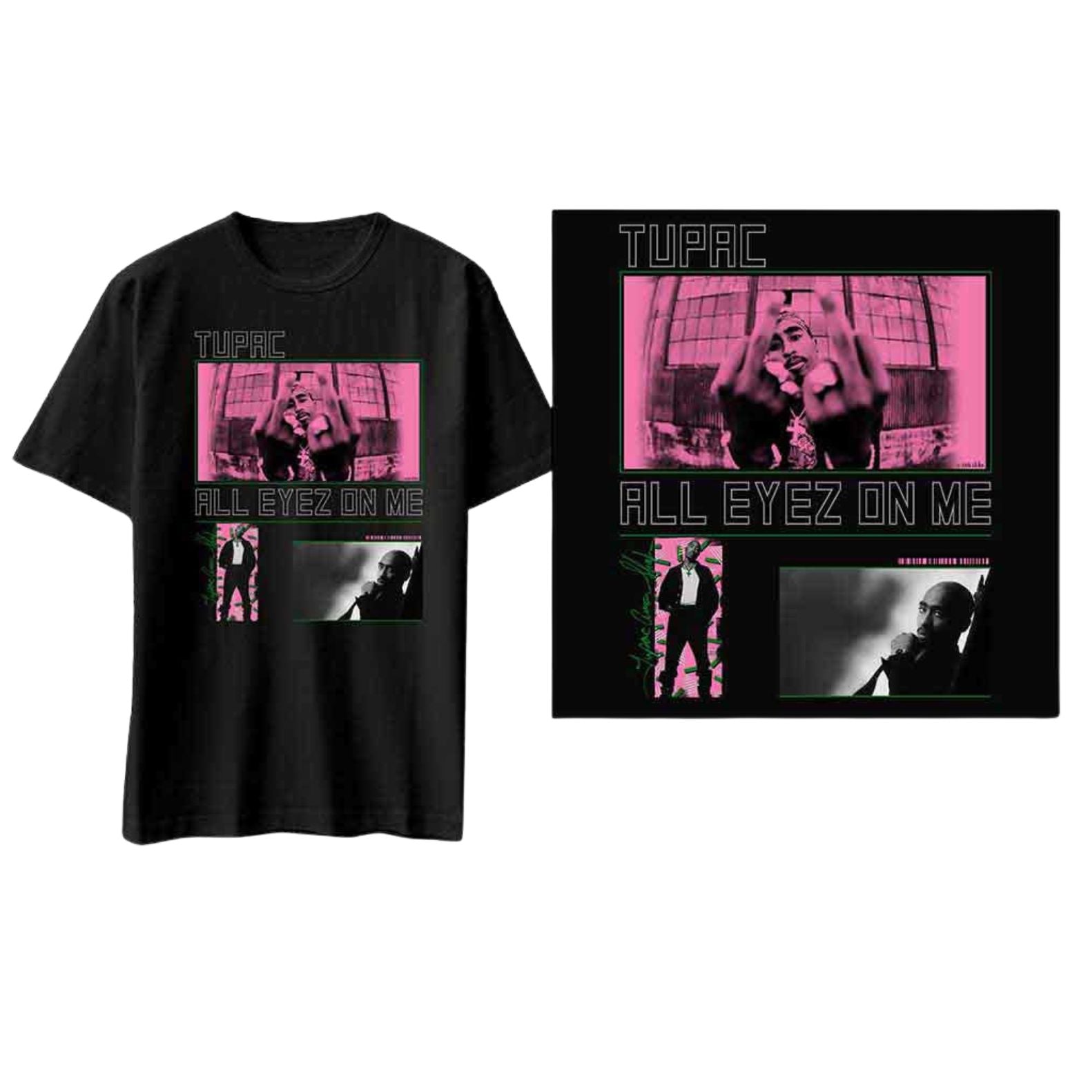T-SHIRT TUPAC PHOTO MIX