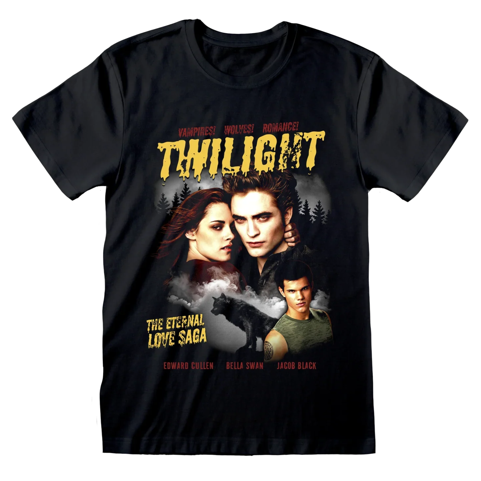 T-SHIRT TWILIGHT COMIC STYLE
